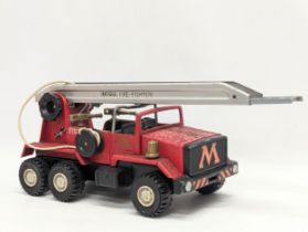 A large vintage Meccano 'Mogul' Fire-Fighter trunk. 32cm