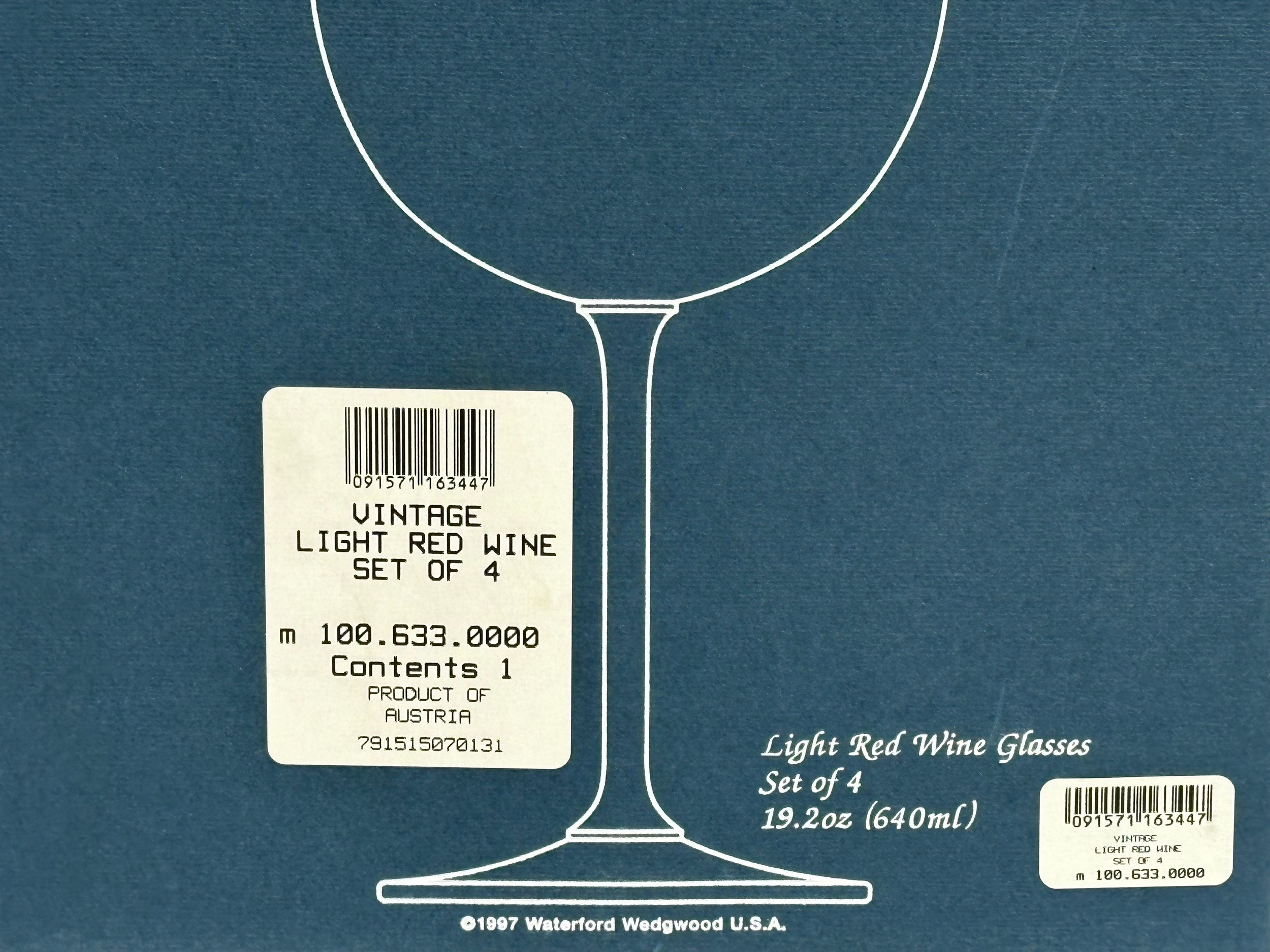 Waterford Marquis. The ‘Vintage Tasting Collection’ wine glasses by Waterford Marquis. Glasses - Image 4 of 4