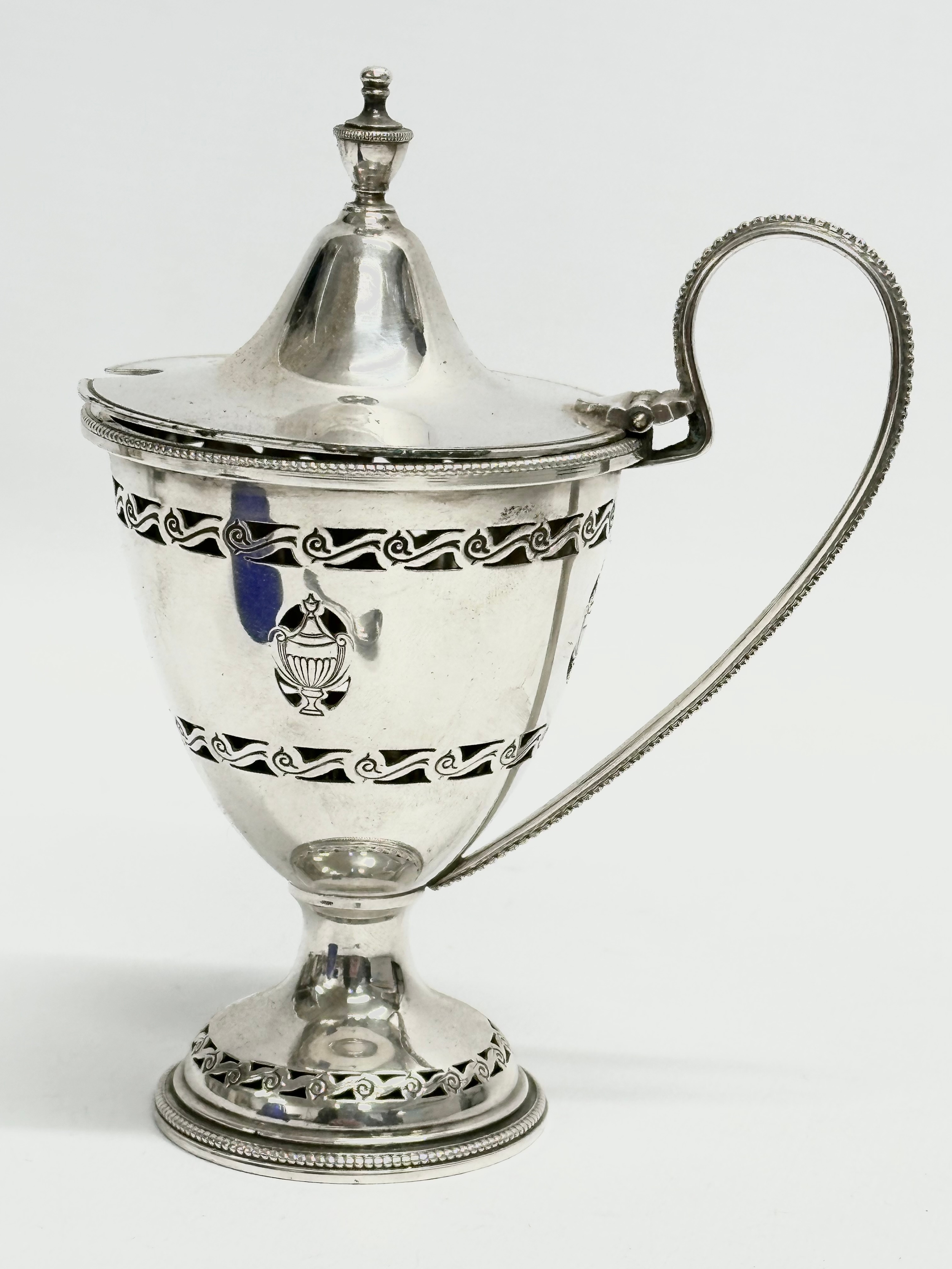 A collection of 19th century silver plate and a Royal Crown Derby Imari saucer. An early 20th - Image 5 of 9