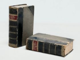 2 early 19th century French History books. Histoire De Gil Blas De Santillane, volumes I & II.