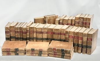 A collection of 19th century Statutes United Parliament leather bound books. George IV, William