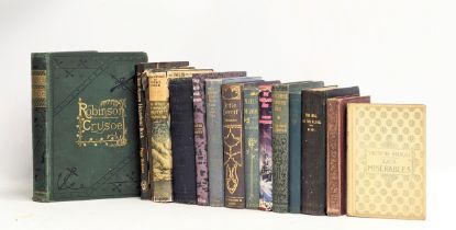 A collection of vintage novels including Les Misérables by Victor Hugo (French Edition), Charles