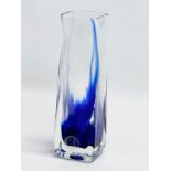 An Art Glass vase by Jaroslav Svoboda. 21cm
