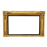 A William IV gilt framed over-mantle mirror, circa 1830-37. 99cm x 62cm