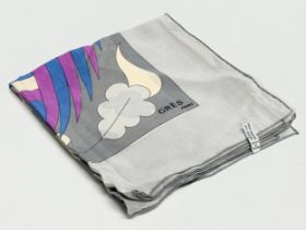 A Gres Paris silk scarf.