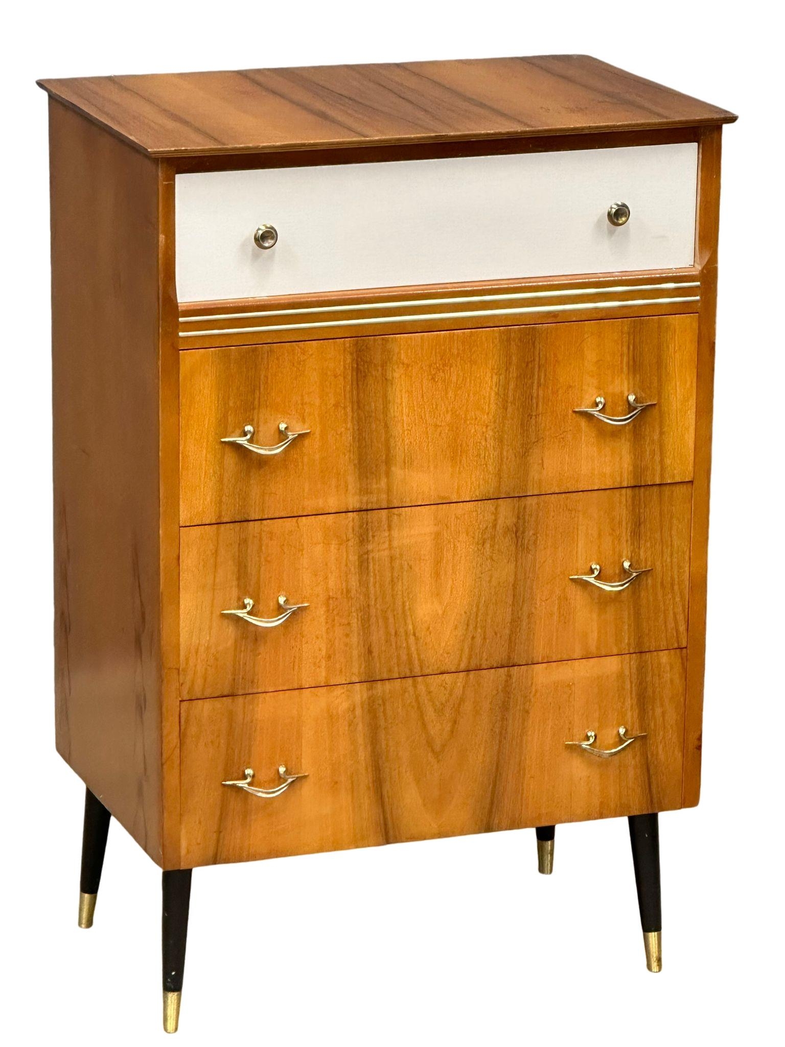 A 1960’s Mid Century chest of drawers. 64x41x96cm(8)