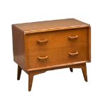 A G-Plan "Brendan" Mid Century oak chest of drawers, circa 1950-60. 76.5cm x 45cm x 67cm
