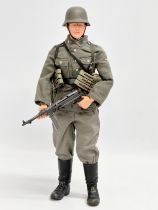 A Dragon Models LTD WWII German Infantry model soldier. 30cm