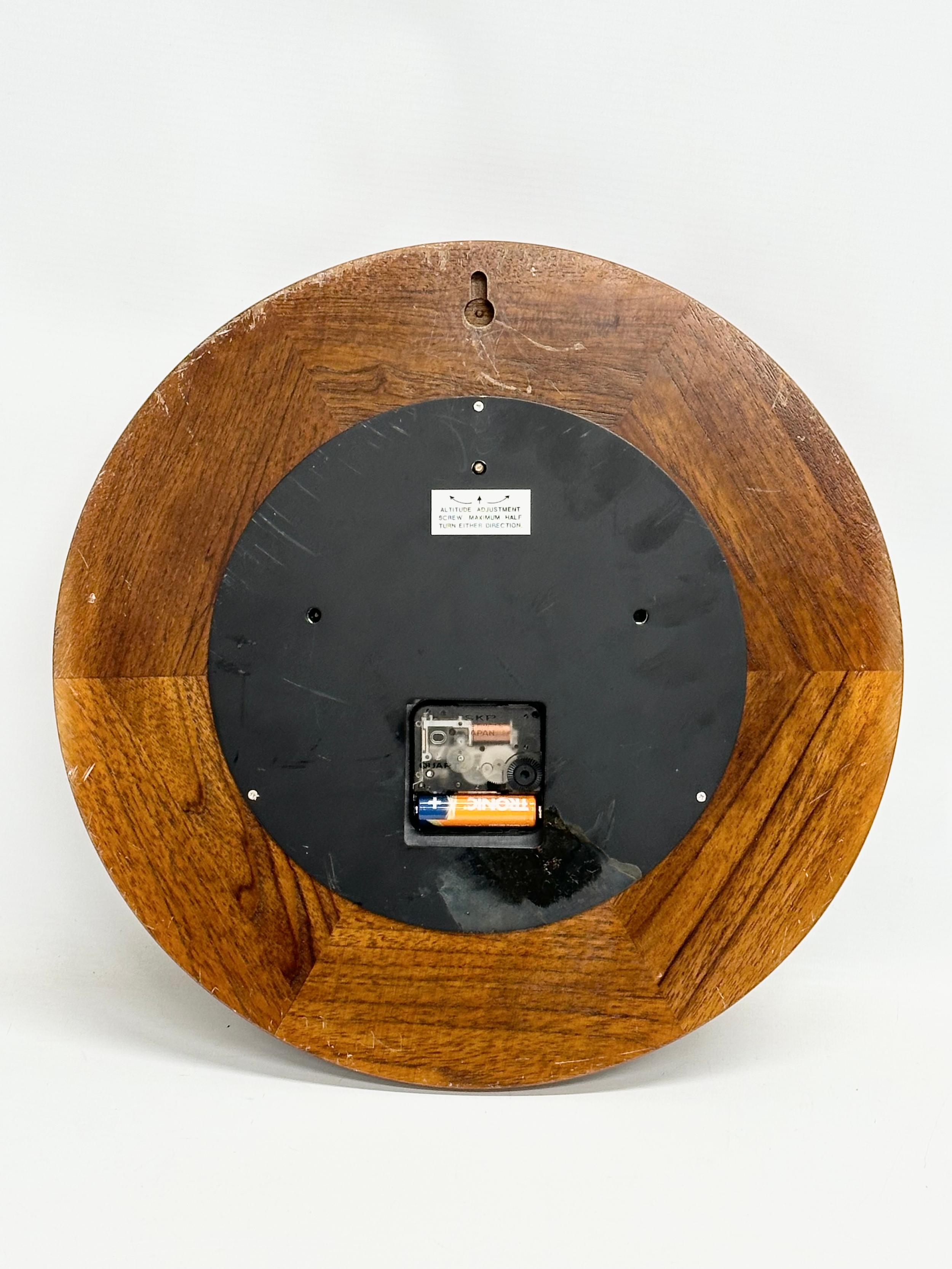 A Plastimo Porthole Weatherman barometer wall clock. 34.5cm - Image 5 of 5