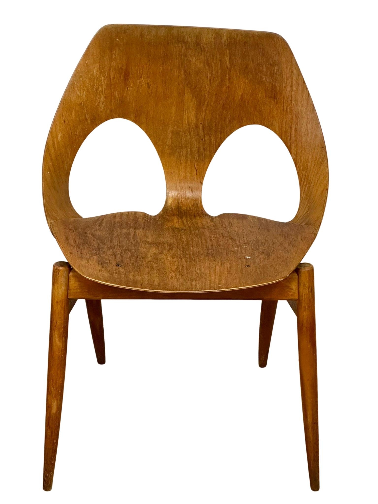 A rare set of 4 "Jason" chairs designed by Carl Jacobs for Kandya. - Image 7 of 9