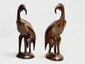 A pair of Mid Century birds. 27cm