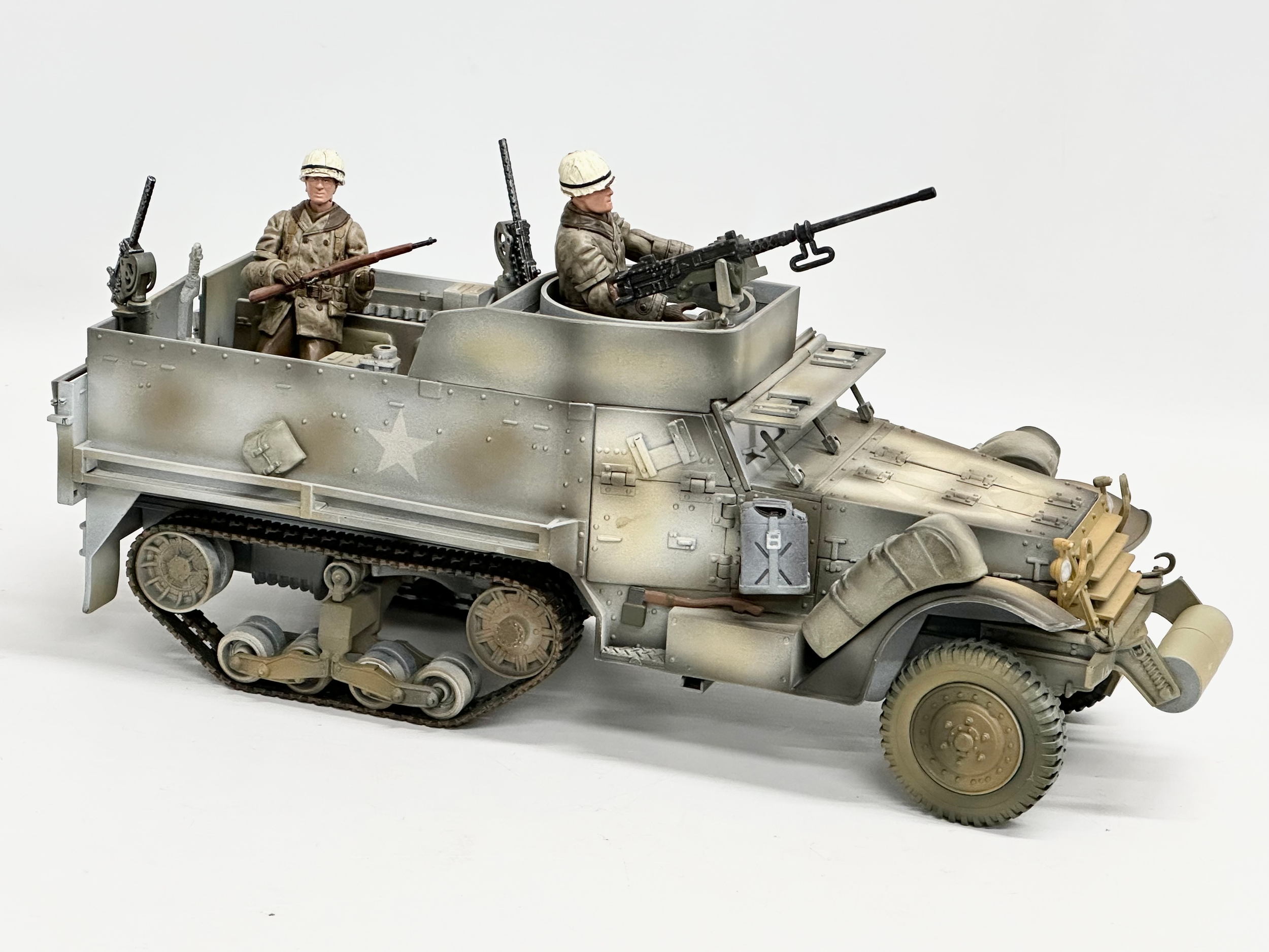A 21st Century Toys The Ultimate Soldier WWII U.S Halftrack M16 Truck. 2001. 33cm - Image 5 of 6