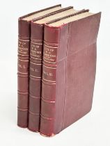 A set of 3 early 20th century books. The Life of William Ewart Gladstone by John Morley. In 3