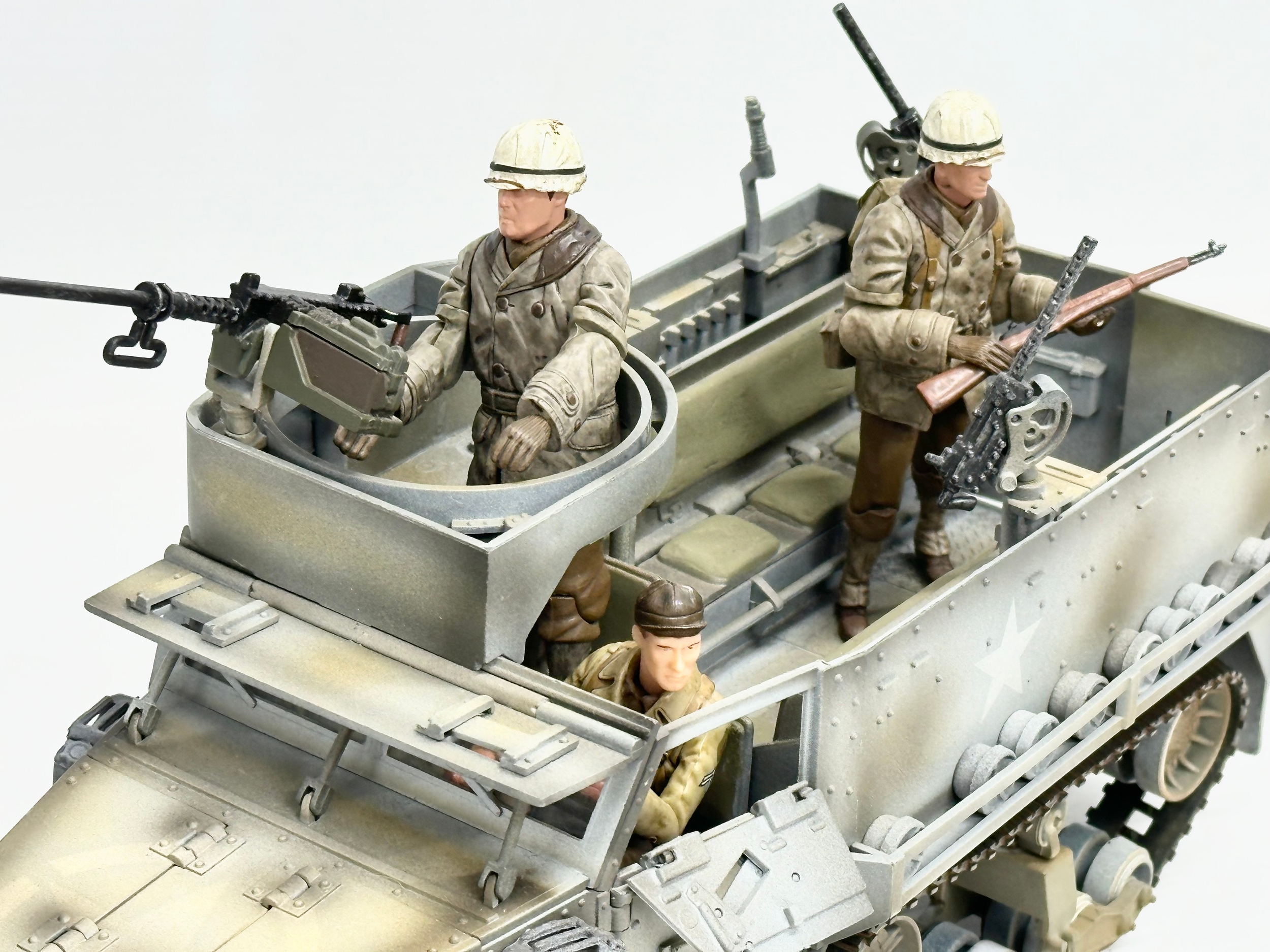 A 21st Century Toys The Ultimate Soldier WWII U.S Halftrack M16 Truck. 2001. 33cm - Image 3 of 6