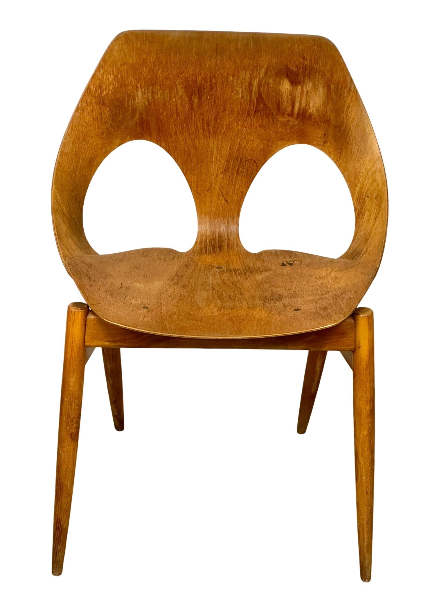 A rare set of 4 "Jason" chairs designed by Carl Jacobs for Kandya. - Image 9 of 9