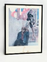 A Signed Limited Edition print by Peter Blake. From the original photograph of David Hockney. 32/