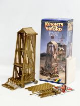 A Britains Knights of the Sword ‘Shield Tower’ with box.