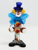 A 1960’s Venetian Murano Clown. 21cm