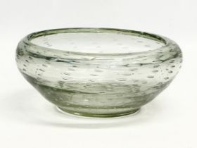 A large ‘Molar’ bowl designed by Geoffrey Baxter for Whitefriars. 22x9.5cm