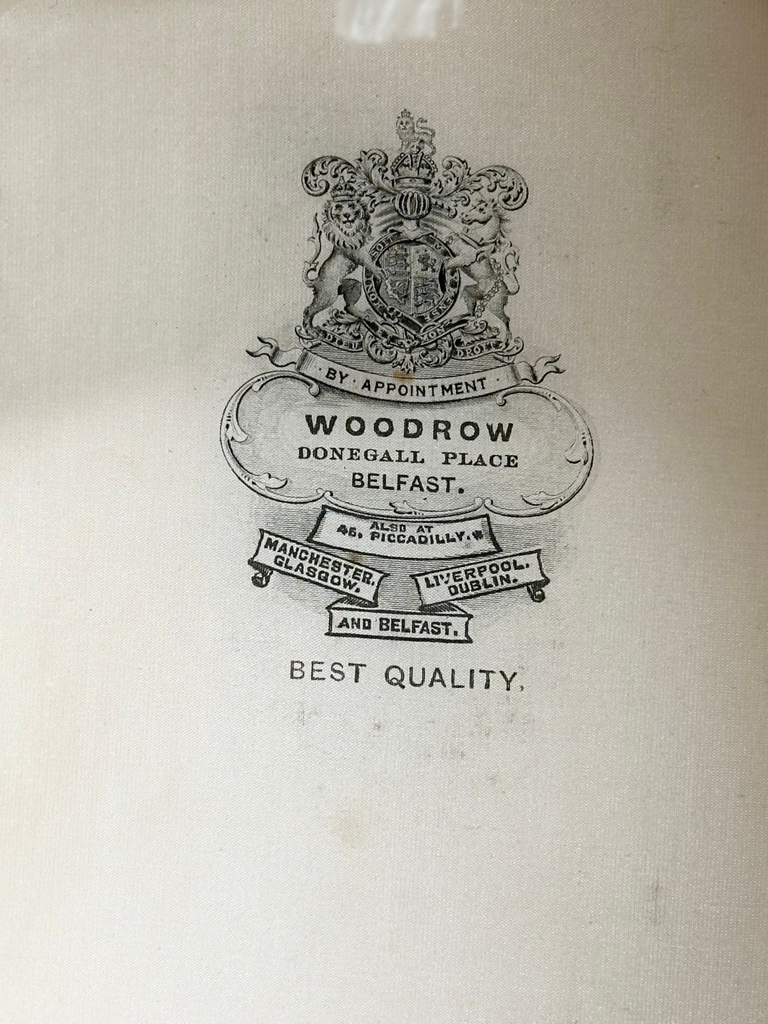 Major Tom C..H. Dickson. A Woodrow top hat with original box. Purchased by Major Tom Dickson in - Image 5 of 6