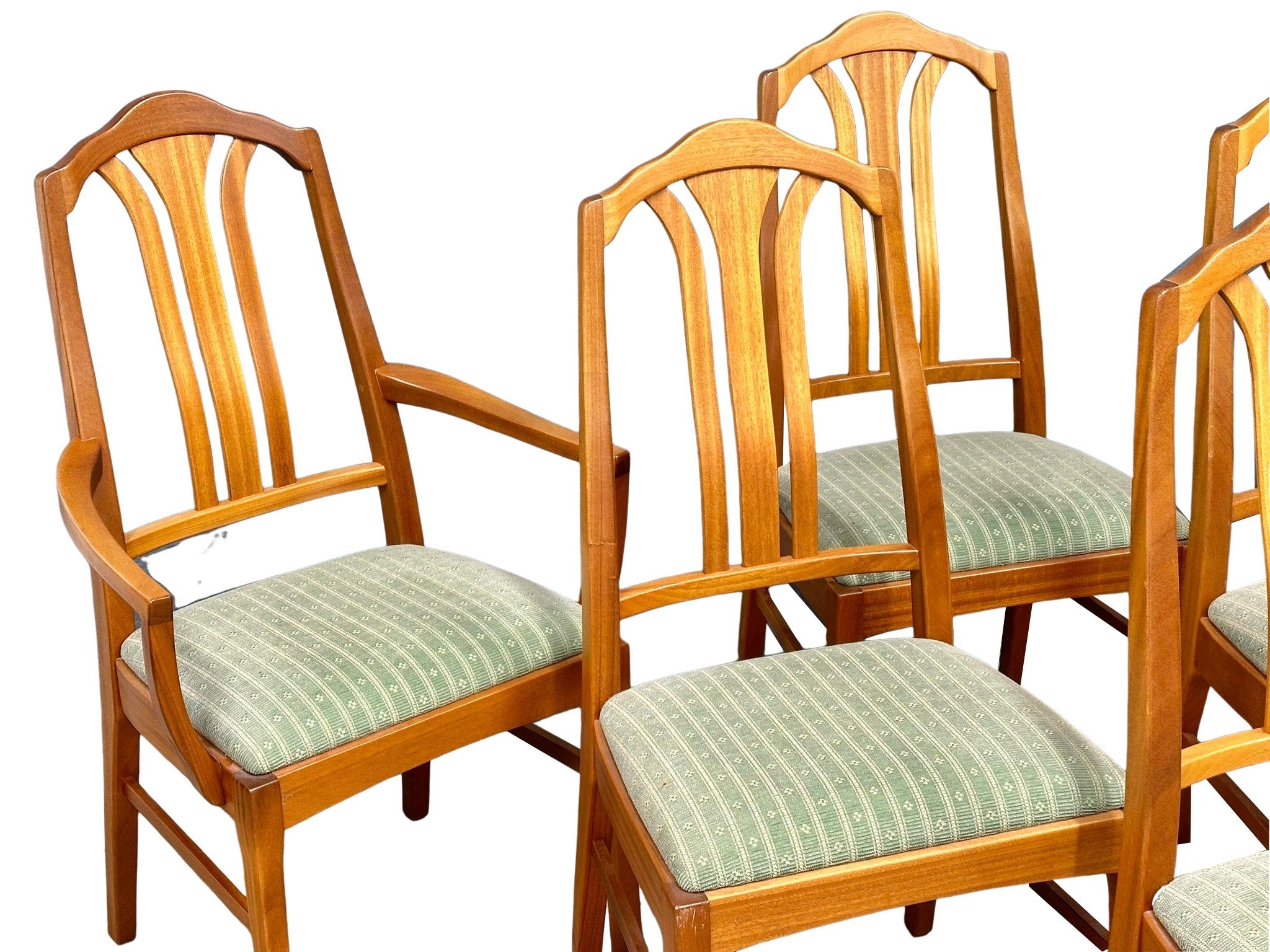 A set of 6 Mid Century teak dining chairs by Nathan Furniture.(6) - Image 2 of 2