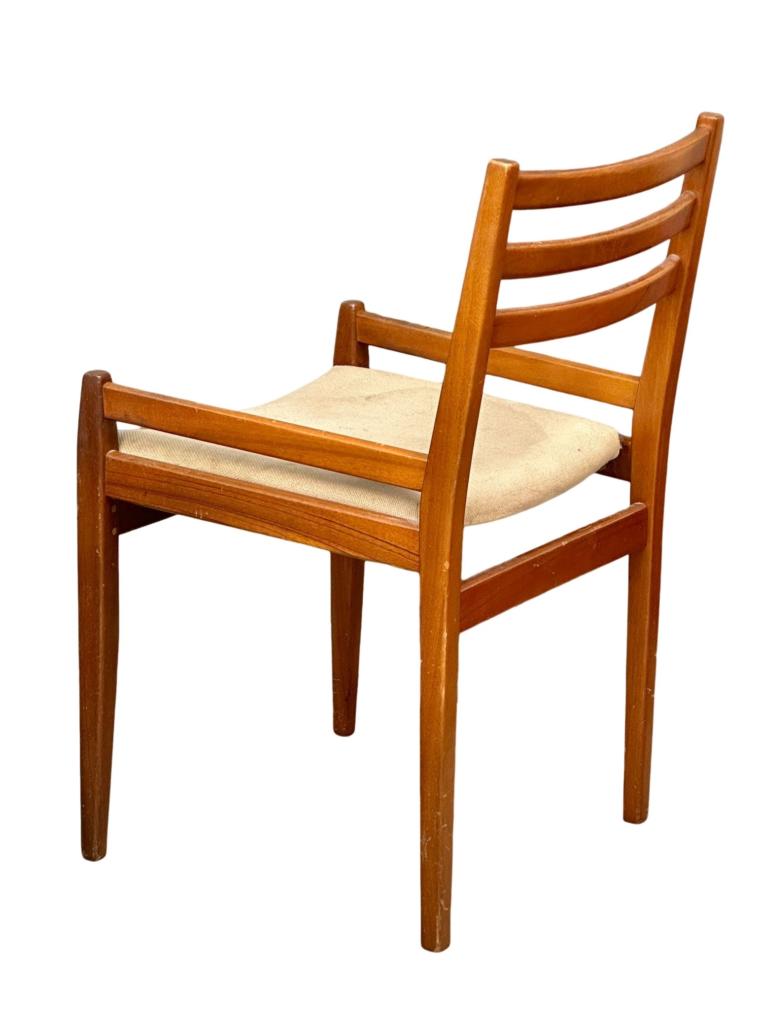 A set of 4 Mid Century teak dining chairs. - Image 3 of 3