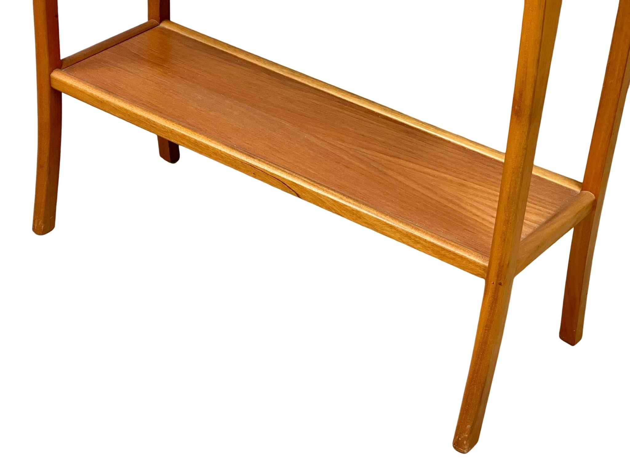 A Mid Century teak side table with 2 drawers by Sutcliffe. 83x36x78cm 1 - Image 2 of 5