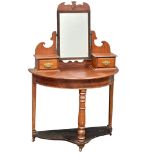 A Victorian mahogany duchess dressing table. 94x47x143.5cm.(1)