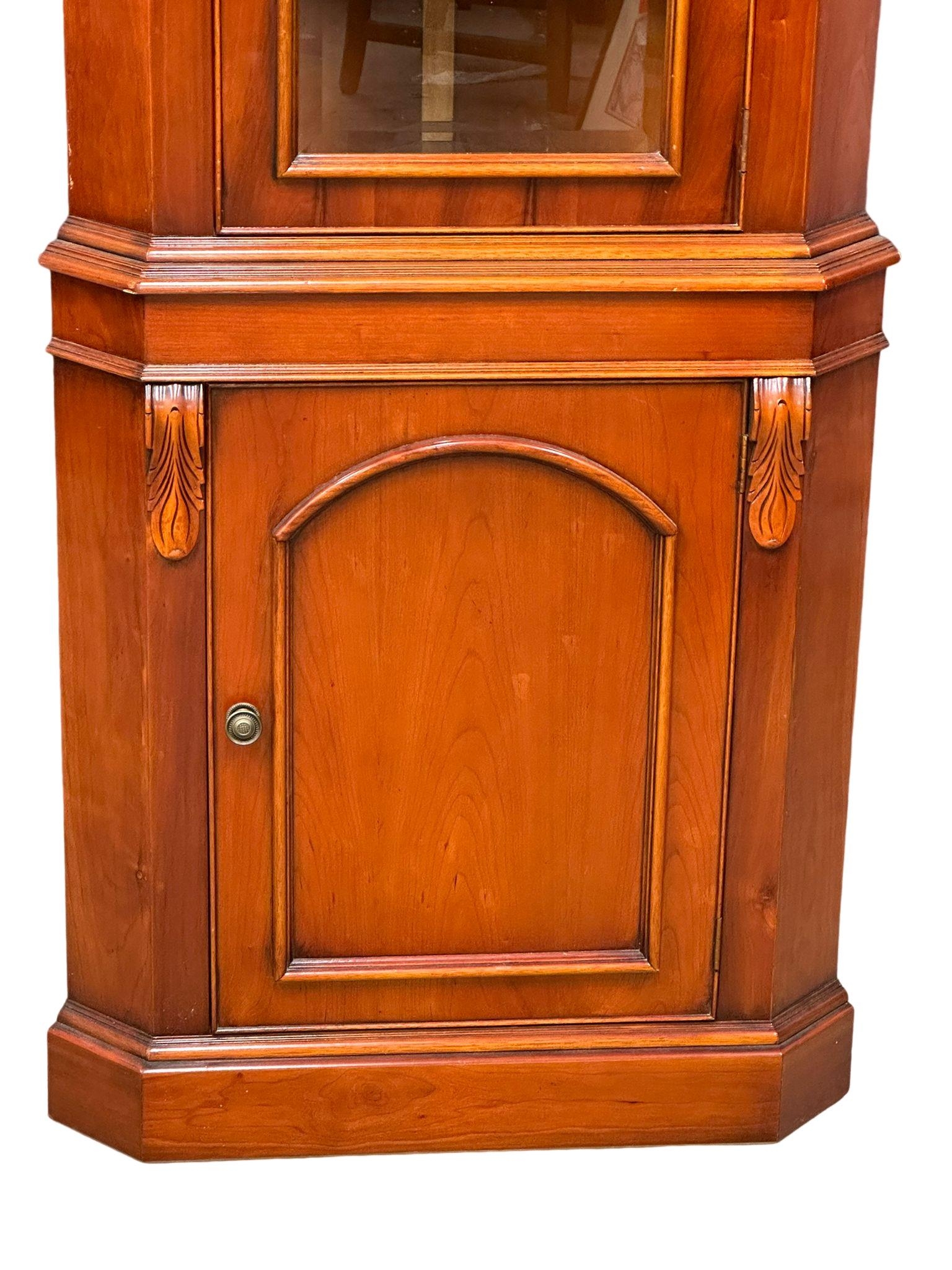 A large Victorian style Mahogany corner cabinet. 74cmx49cmx205cm. - Image 3 of 3