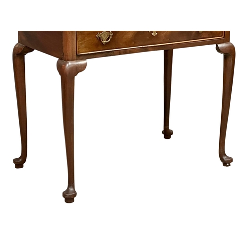 A late 18th Century George III mahogany lowboy side table, circa 1780. 76.5cm x 46cm x 71cm - Image 4 of 6