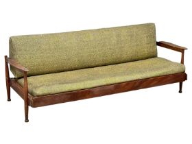 A Mid Century Afromosia ‘Manhattan’ daybed designed by George Fejer for Guy Rogers. 1960’s.