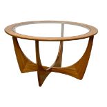 A G-Plan Astro Mid Century teak coffee table designed by Victor Wilkins, 84cm x 45cm