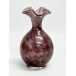 An Art Glass vase by Mtarfa. 16cm