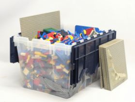 A large collection of Lego. Box measures 38x54x32cm