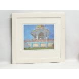 A Limited Edition signed print by Colin Watson. Titled Tomb of Sultan Bolkiah Brunei. 23/500. 53x48