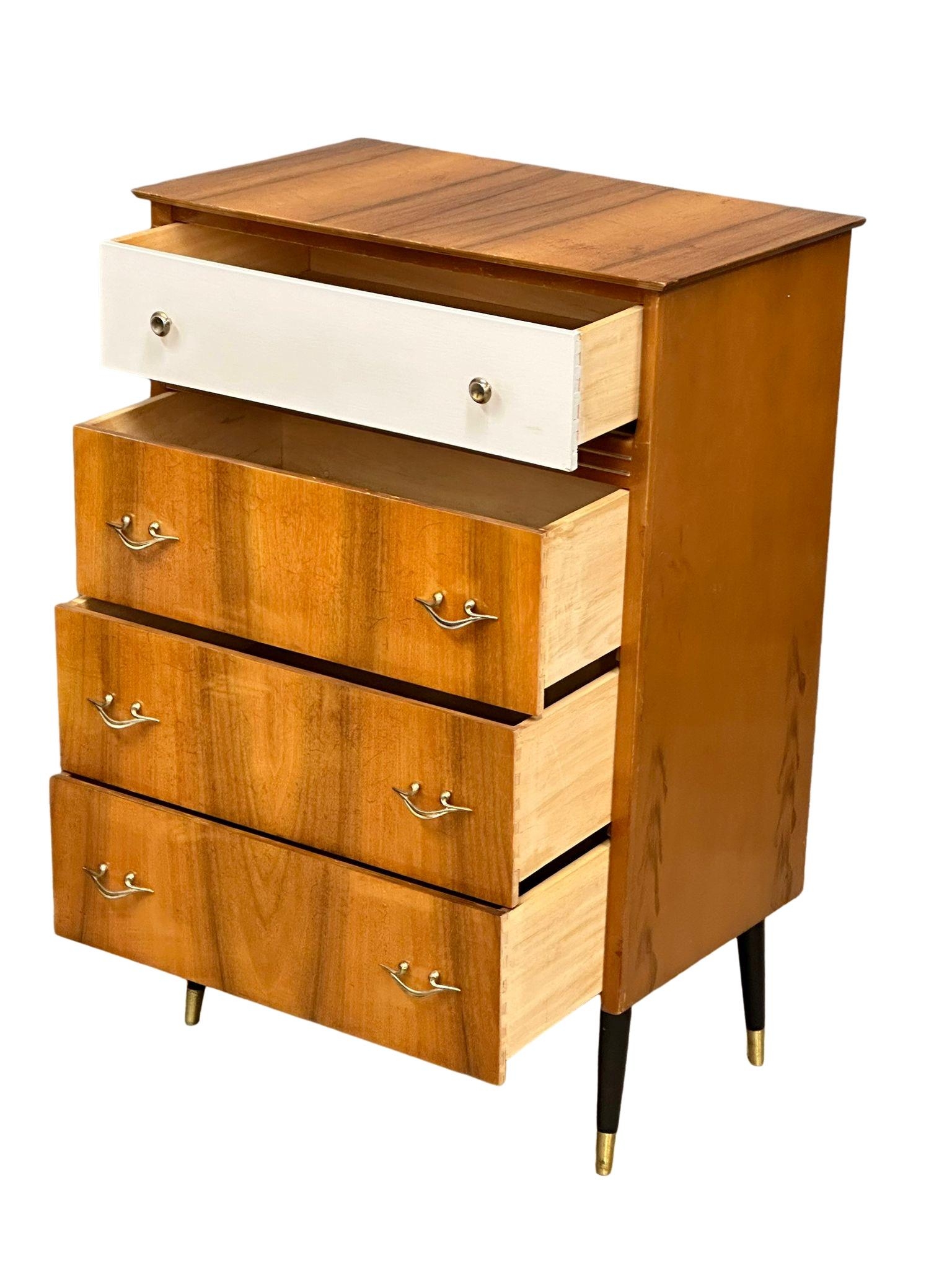 A 1960’s Mid Century chest of drawers. 64x41x96cm(8) - Image 2 of 3
