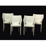 A set of 4 ‘Dr No’ Mid Century chairs designed by Philippe Starck for Kartell. Italy. 1