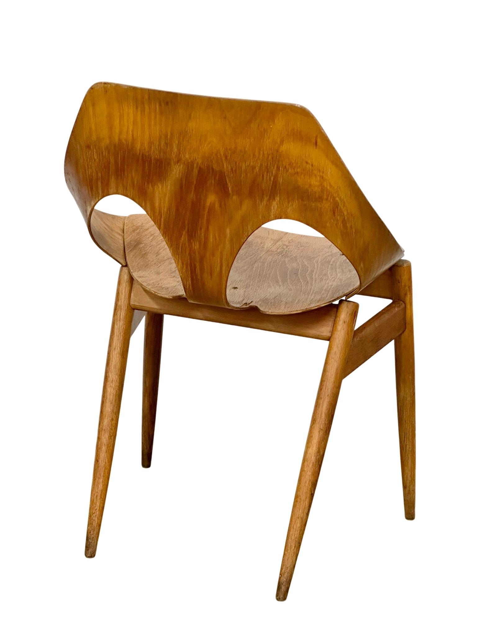 A rare set of 4 "Jason" chairs designed by Carl Jacobs for Kandya. - Image 3 of 9
