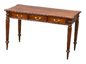 A large good quality early 19th Century style mahogany sofa table in the manner of Gillows