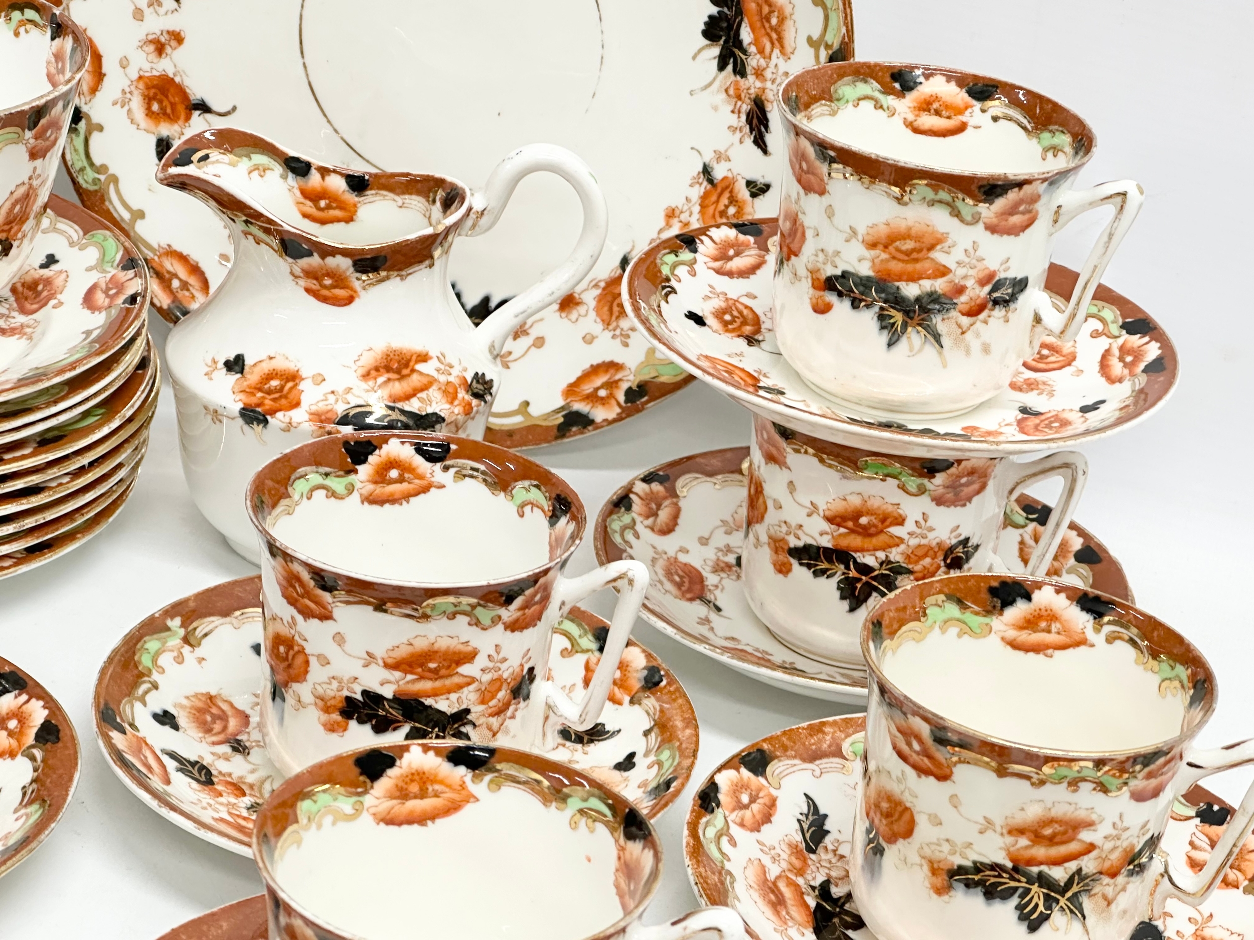 Early Royal Albert. A 28 piece early 20th century Royal Albert tea service. 1905-1920. - Image 4 of 6