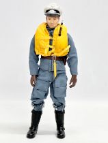 A Dragon Models LTD WWII German Luftwaffe model pilot. 32cm