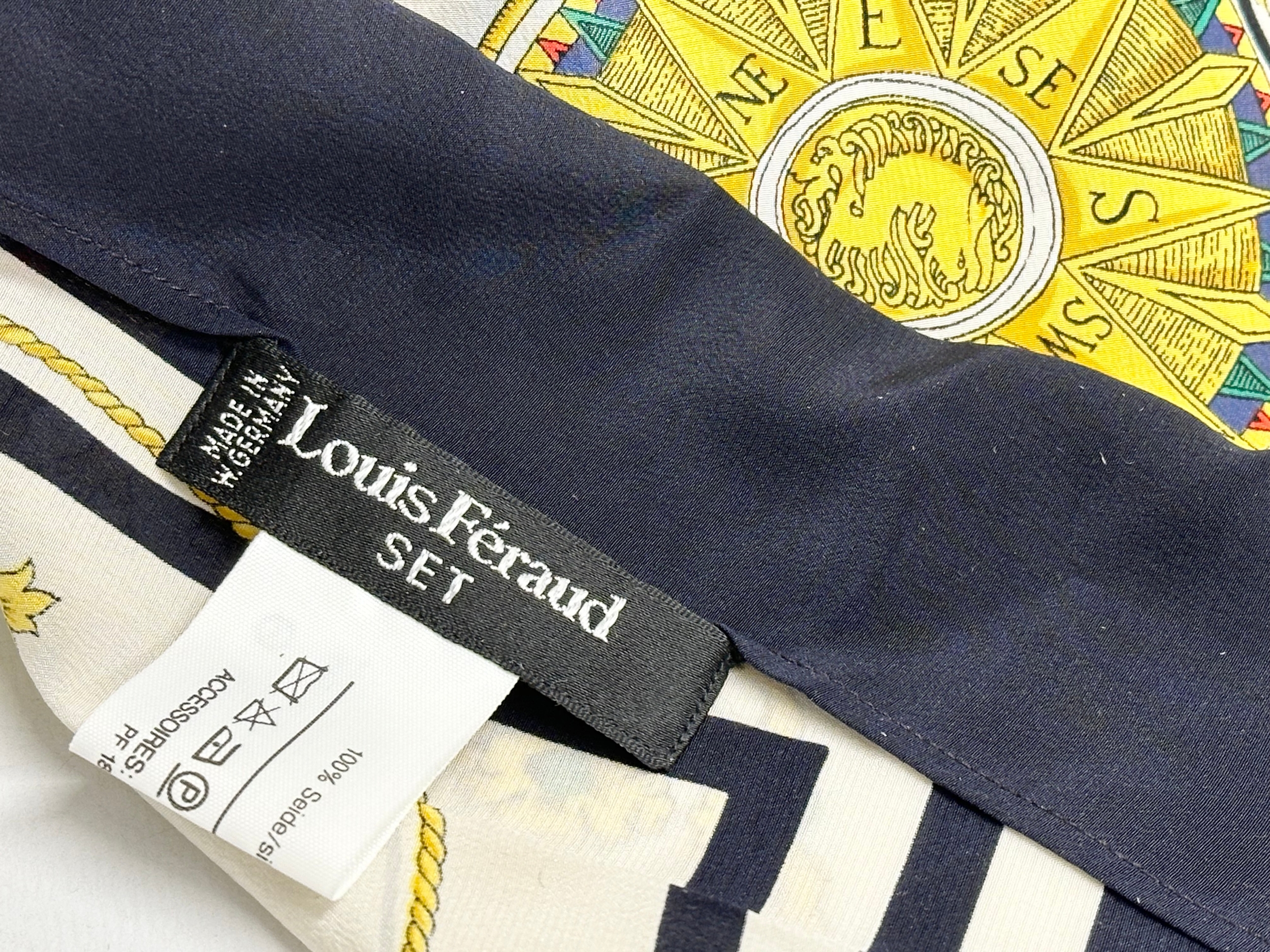 A Louis Feraud ‘Le Monte Entier’ silk scarf. - Bild 6 aus 6