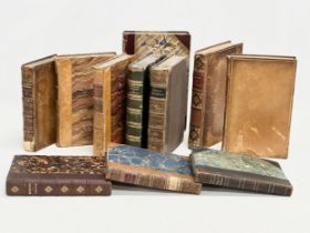 A collection of late 18th and 19th century books.