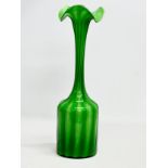 A large Mid 20th Century Empoli Italian Art Glass vase. 41.5cm