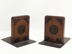 A pair of 20th Century Chinese bookends.