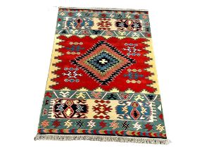 A large Turkish rug. Lyric. 169x254cm