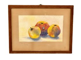 An early 20th century signed watercolour. 34x26cm framed.