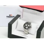 A Tissot Chronograph Sport watch with box. E662/762M
