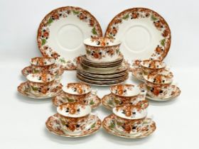 An Early 20th Century 30 piece Wellington China tea and dinner service. Circa 1906-1920.