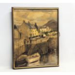 An oil painting by R. Turner. 39.5x50cm. Frame 42.5x52.5cm